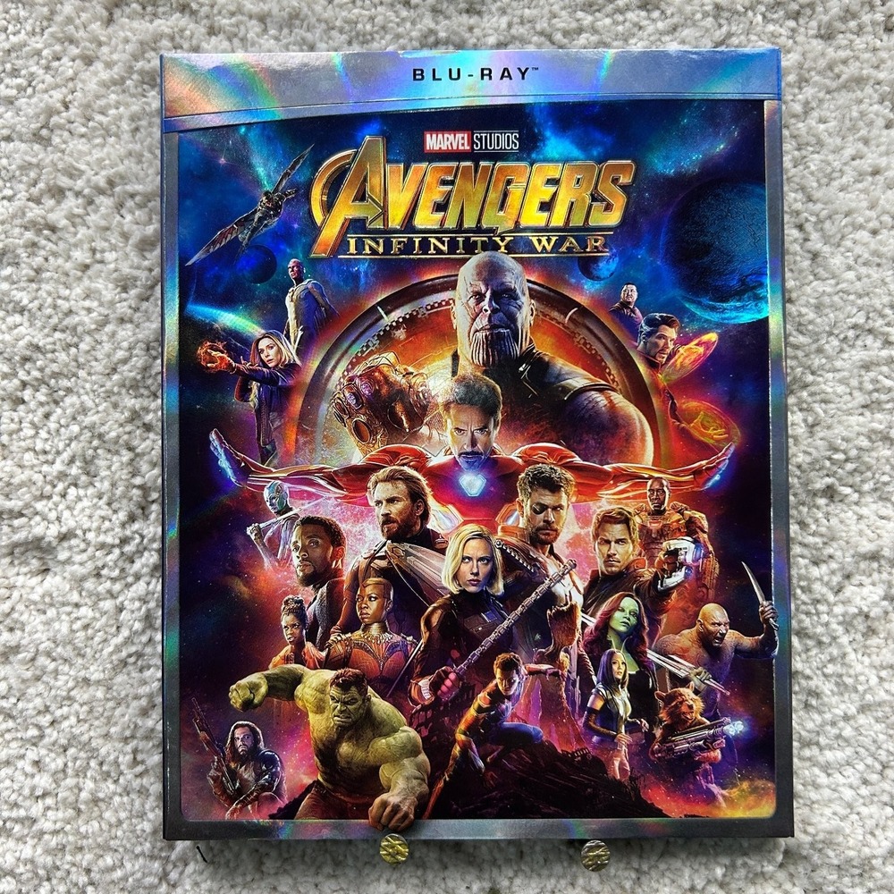Avengers: Infinity War Blu-ray 2018‎ Marvel Studios Scarlett Johansson